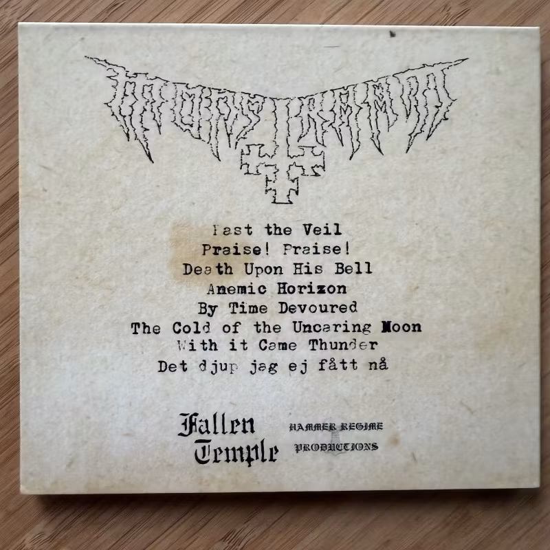 MONSTRAAT Death Upon His Bell (Fallen Temple - Poland original) (SS) CD