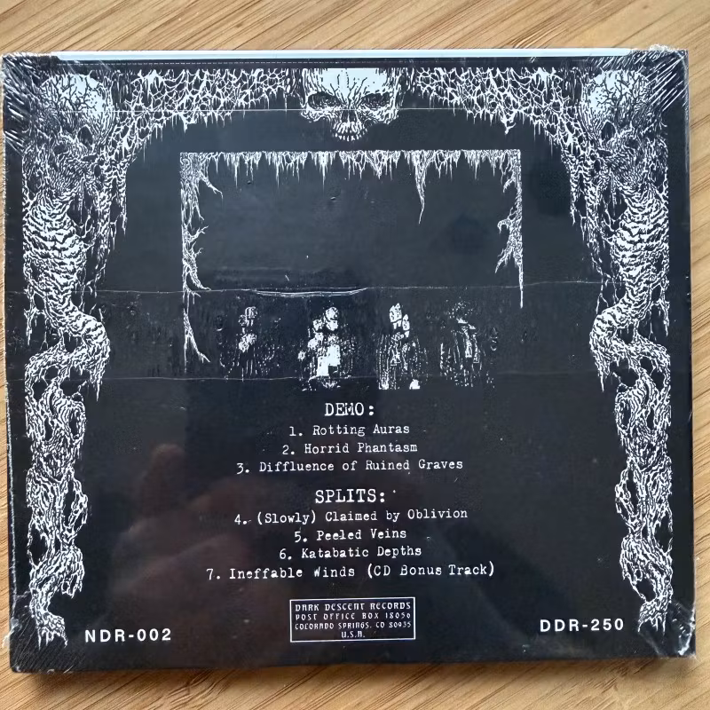 SPECTRAL VOICE Necrotic Demos (Dark Descent - USA original) (SS) CD