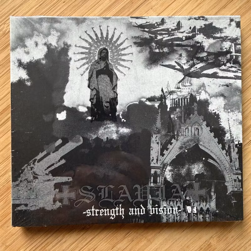 SLAVIA Strength And Vision (Drakkar - France reissue) (SS) CD