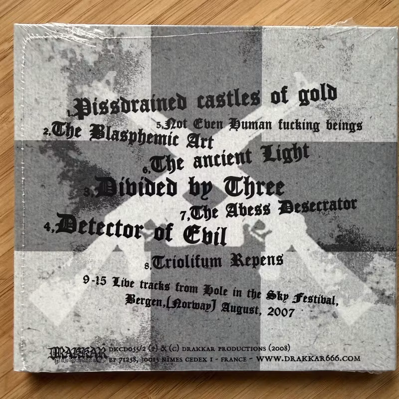 SLAVIA Strength And Vision (Drakkar - France reissue) (SS) CD