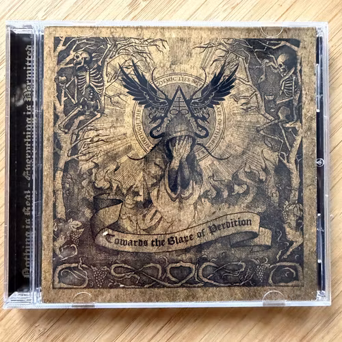 BLAZE OF PERDITION Towards The Blaze Of Perdition (Red Stream - USA reissue) (NM) CD