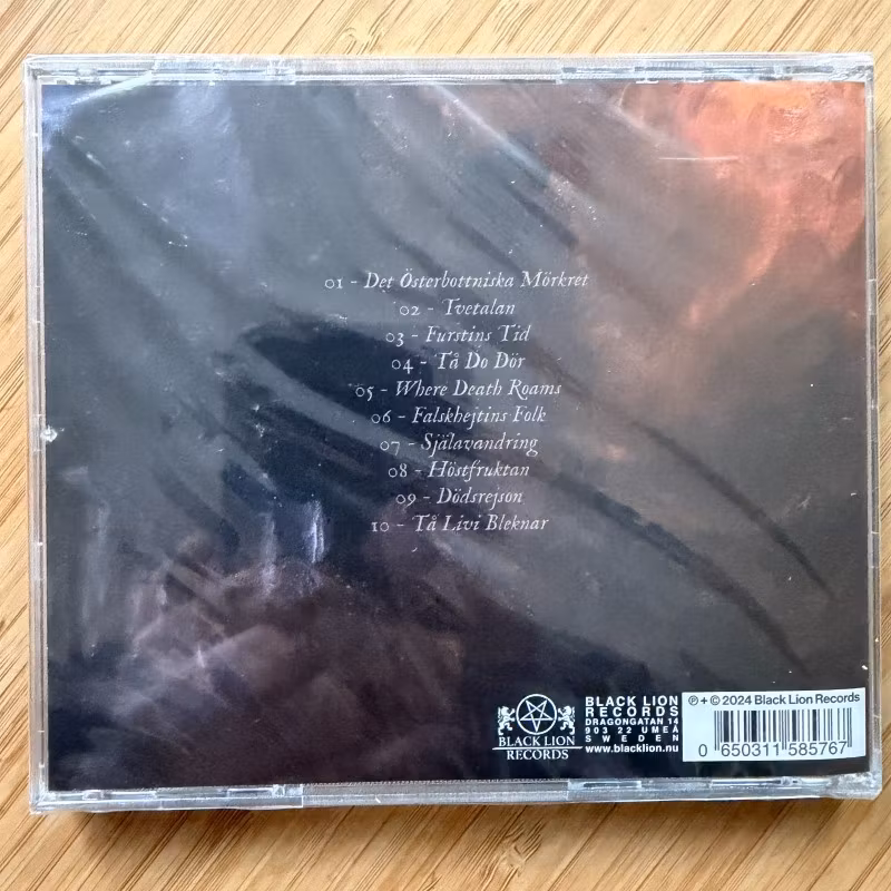 ONDFØDT Det Österbottniska M​ö​rkret (Black Lion - Sweden repress) (SS) CD