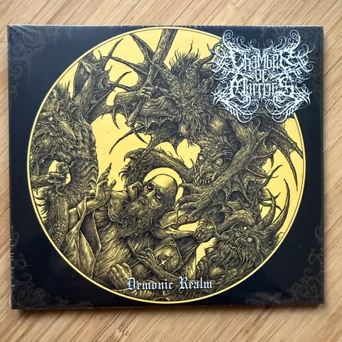 CHAMBER OF MIRRORS Demonic Realm (Drakkar - France original) (SS) CD