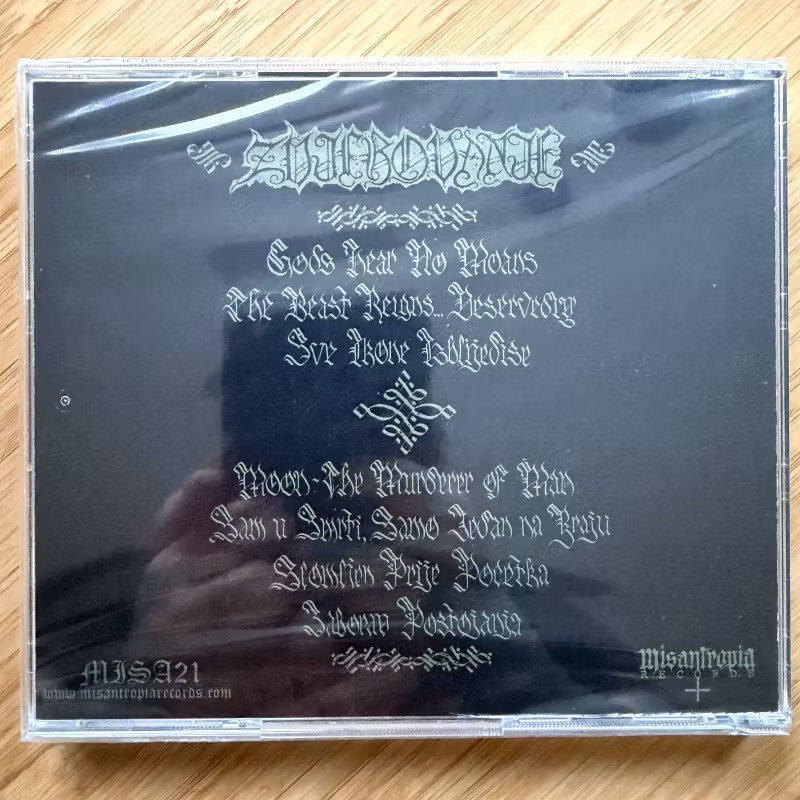 ZVIJER Zvjerovanje (Misantropia - Finland original) (SS) CD