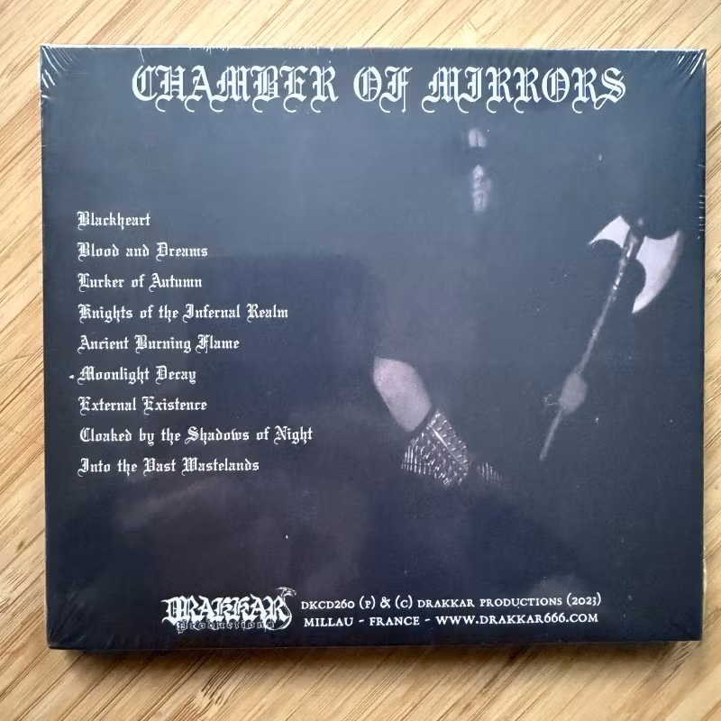 CHAMBER OF MIRRORS Moonlight Decay (Drakkar - France original) (SS) CD