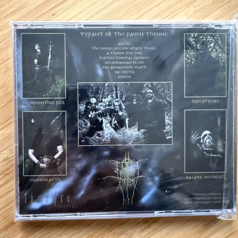 THIUDAREIKS Tyrant Of The Raven Throne (Thundra - Poland original) (NM) CD