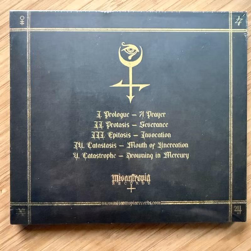 CHYMIST Opus I: Nox (Misantropia - Finland original) (SS) CD