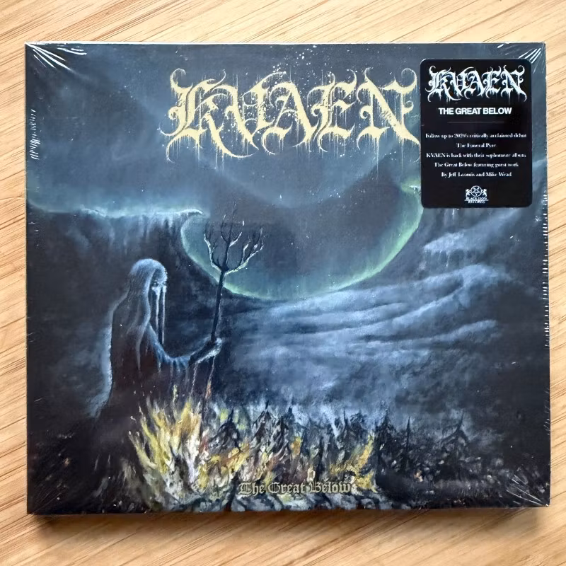 KVAEN The Great Below (Black Lion - Sweden original) (SS) CD