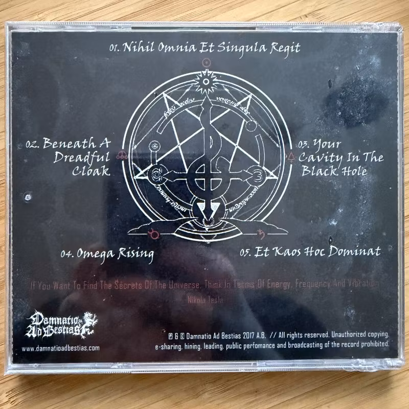 JHËIT Omega Rising (Damnatio Ad Bestias – Spain original) (SS) CD