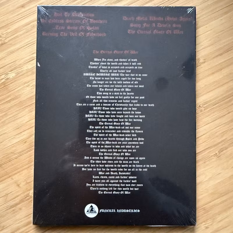 DESTROYER 666 Violence Is The Prince Of This World (Funeral Industries - Germany reissue) (SS) CD