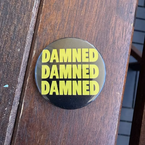 DAMNED, the Damned Damned Damned (NM) PIN