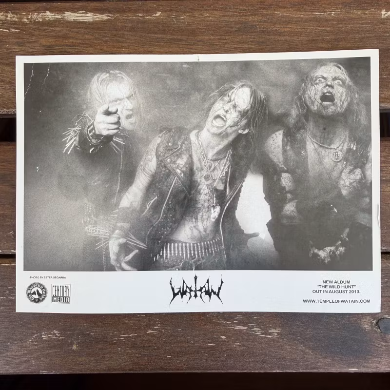 WATAIN Band (VG) POSTCARD (FREE! Almost)