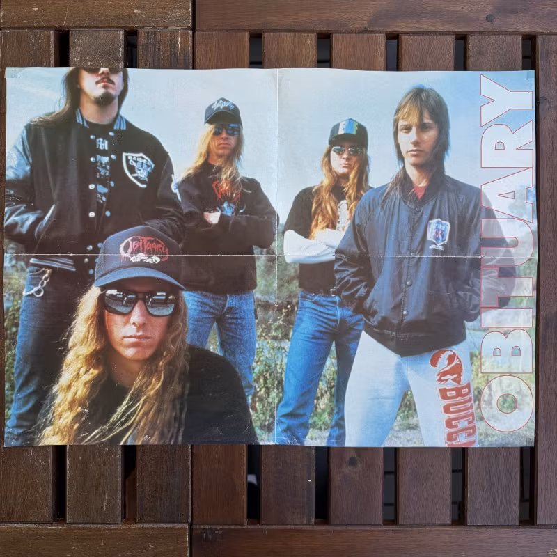 SAINT VITUS / CATHEDRAL / OBITUARY (VG) POSTER
