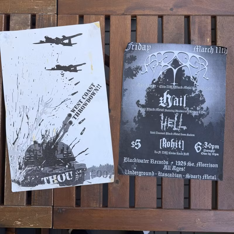 THOU / ASH BORER (G) POSTERS