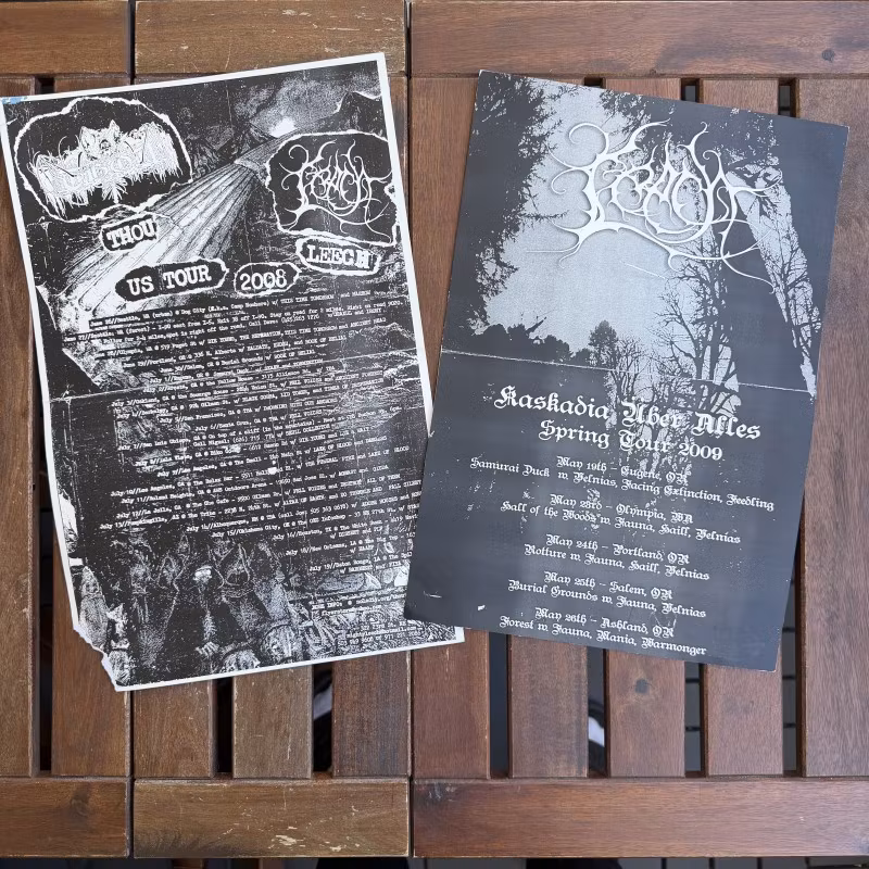 LEECH / THOU (VG+/G) POSTERS