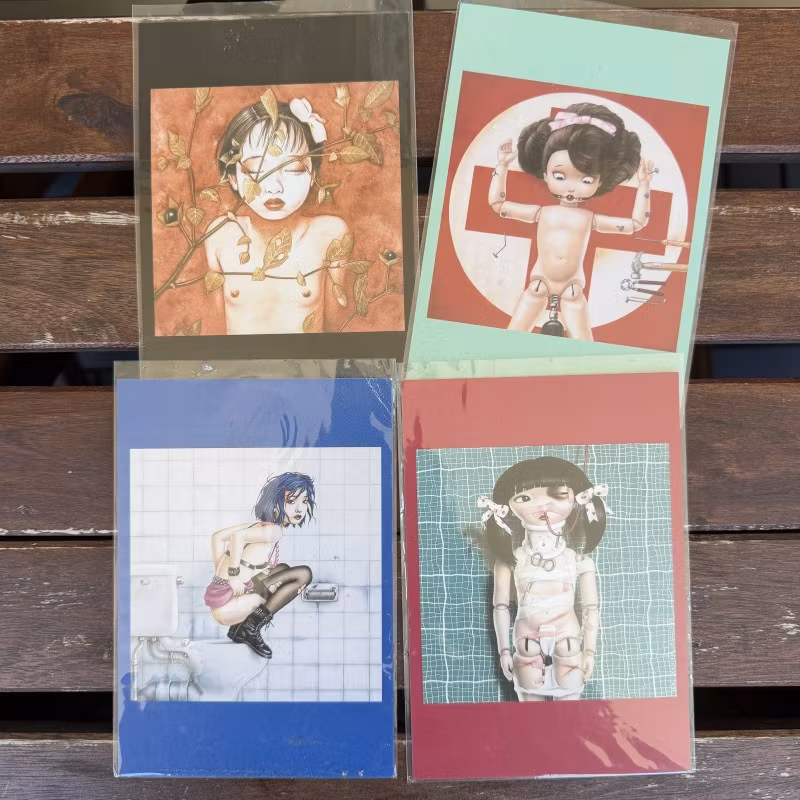 TREVOR BROWN Forbidden Fruit (NM) POSTCARDS