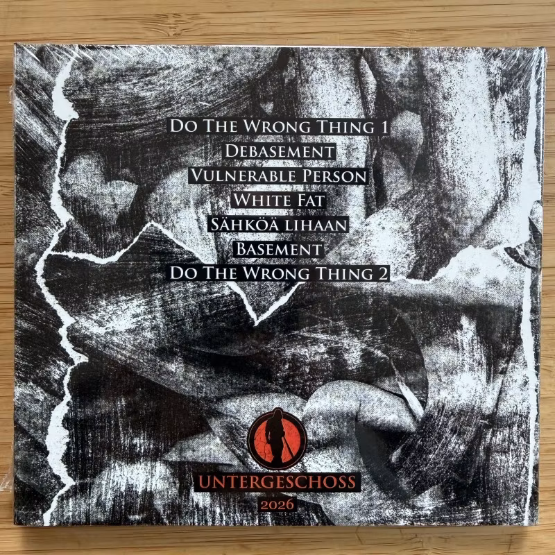 SICK SEED Do the Wrong Thing (Filth And Violence, Untergeschoss - Finland original) (SS) CD