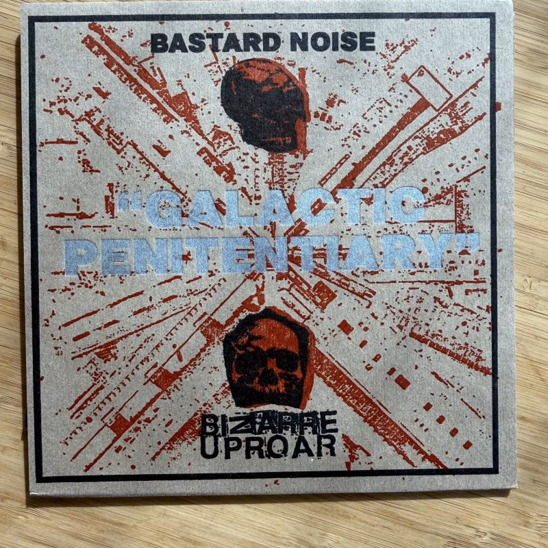 BASTARD NOISE, BIZARRE UPROAR Galactic Penitentiary (Self released - USA original) (NM) CD