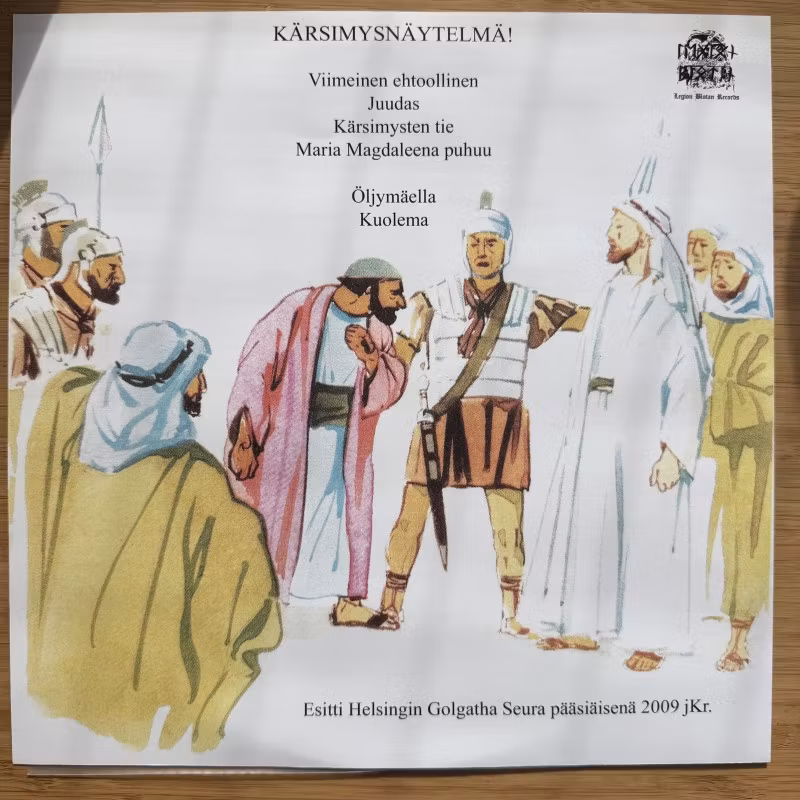 KÄRSIMYSNÄYTELMÄ! Kärsimysnäytelmä! (Legion Blotan - UK reissue) (NM) LP