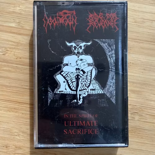 GOATMOON / RIDE FOR REVENGE In The Spirit Of Ultimate Sacrifice (Bestial Burst - Finland reissue) (EX) TAPE