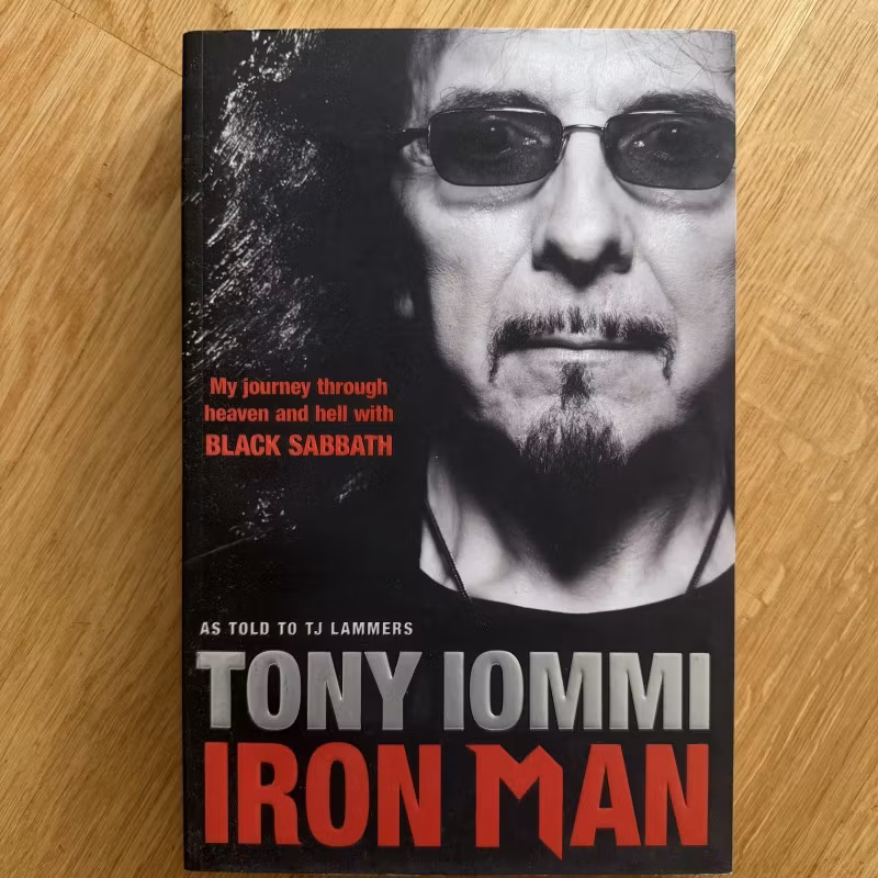 TONY IOMMI Iron Man (NM) BOOK
