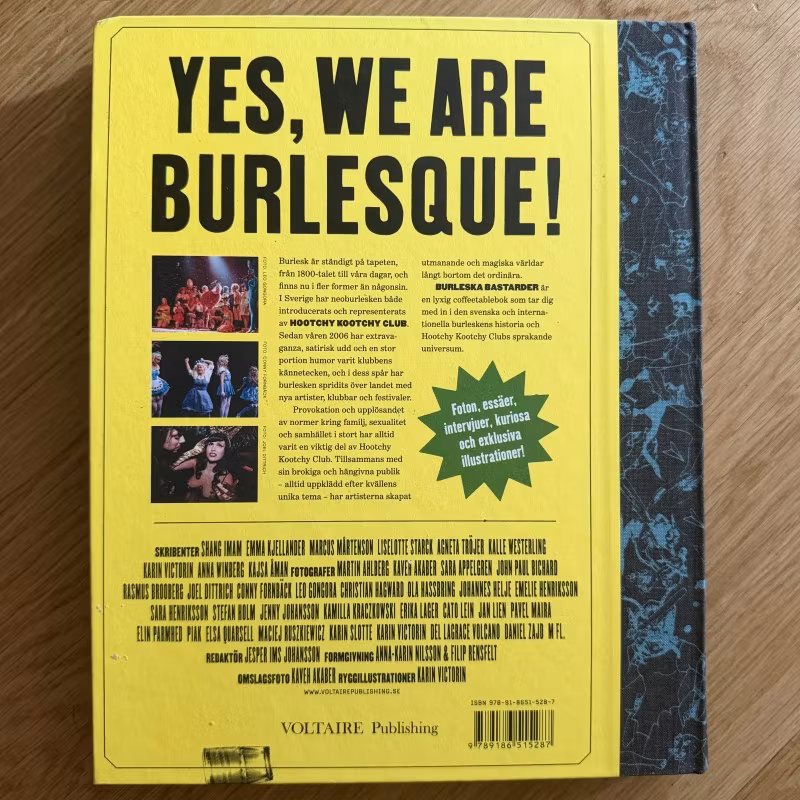 BURLESKA BASTARDER (EX) BOOK