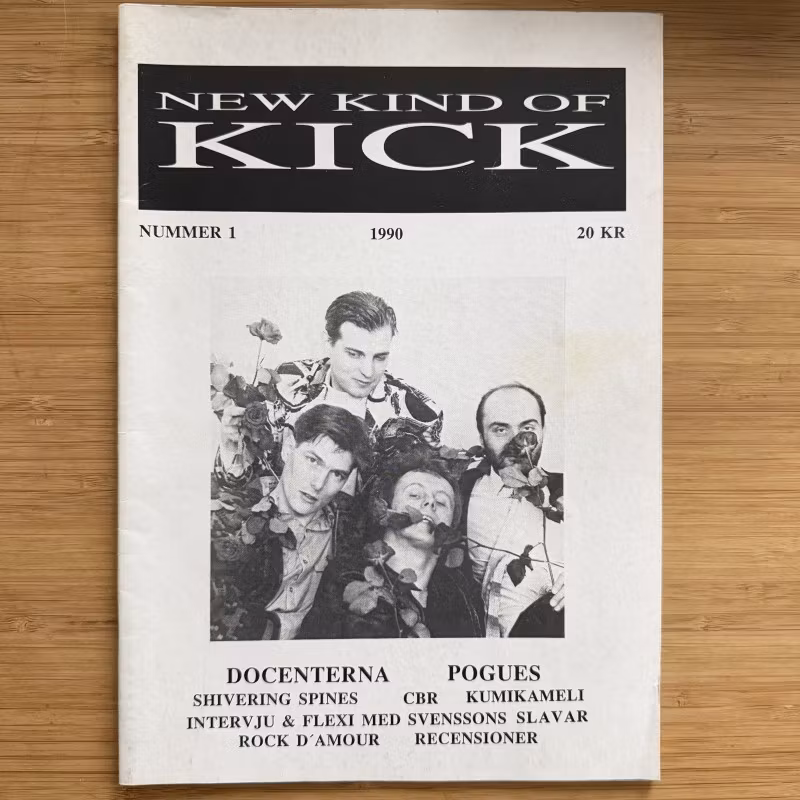 NEW KIND OF KICK #1 1990 (EX) FANZINE
