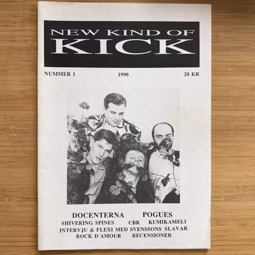 NEW KIND OF KICK #1 1990 (EX) FANZINE