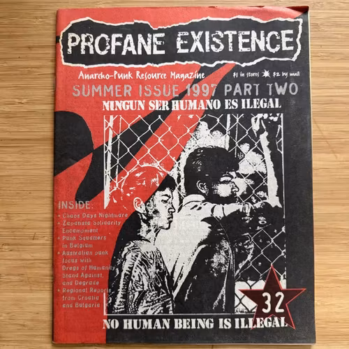 PROFANE EXISTENCE #32 1997 (EX) MAGAZINE
