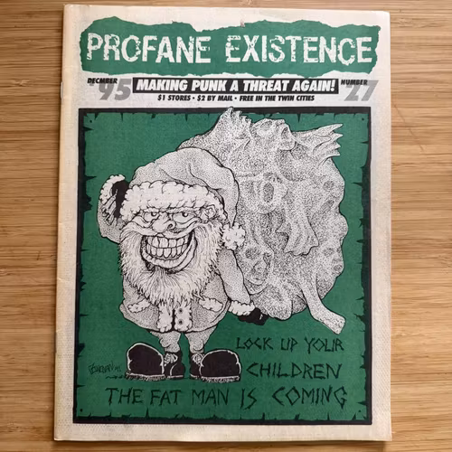 PROFANE EXISTENCE #27 1995 (EX) MAGAZINE