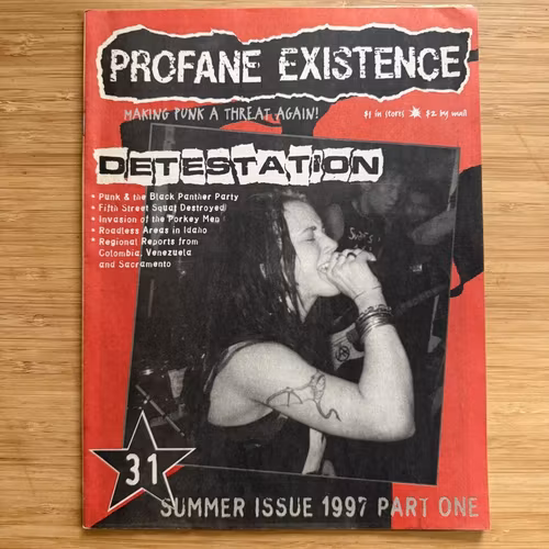 PROFANE EXISTENCE #31 1997 (EX) MAGAZINE