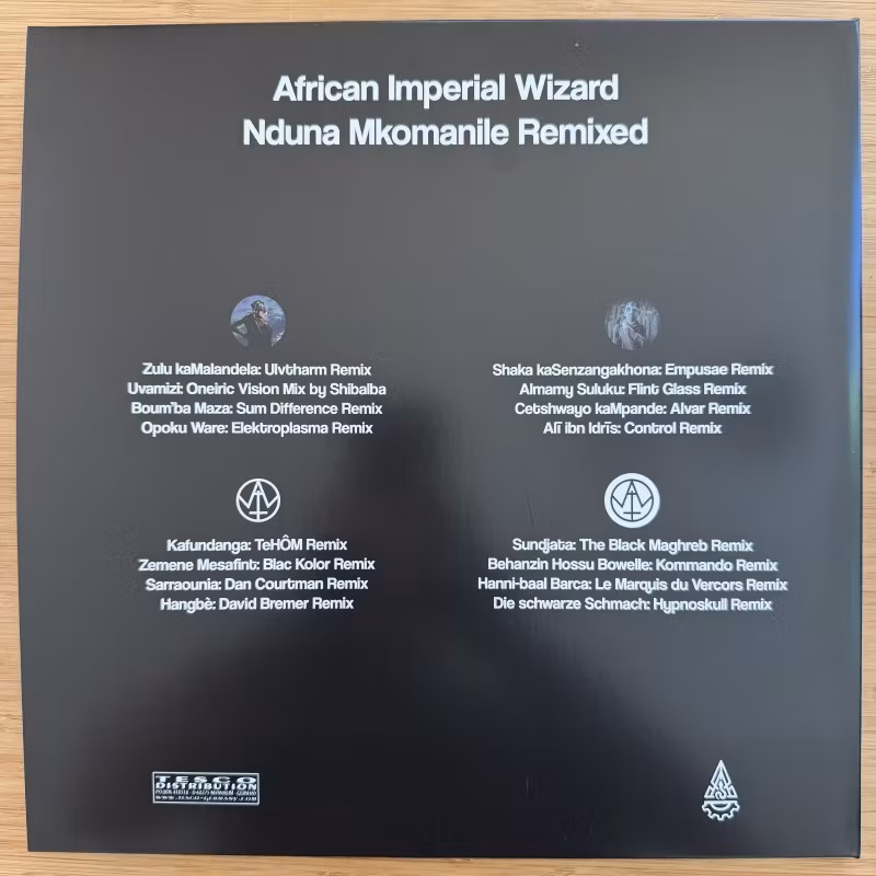 AFRICAN IMPERIAL WIZARD Nduna Mkomanile Remixed (Ngwale - Germany original) (NM) 2LP