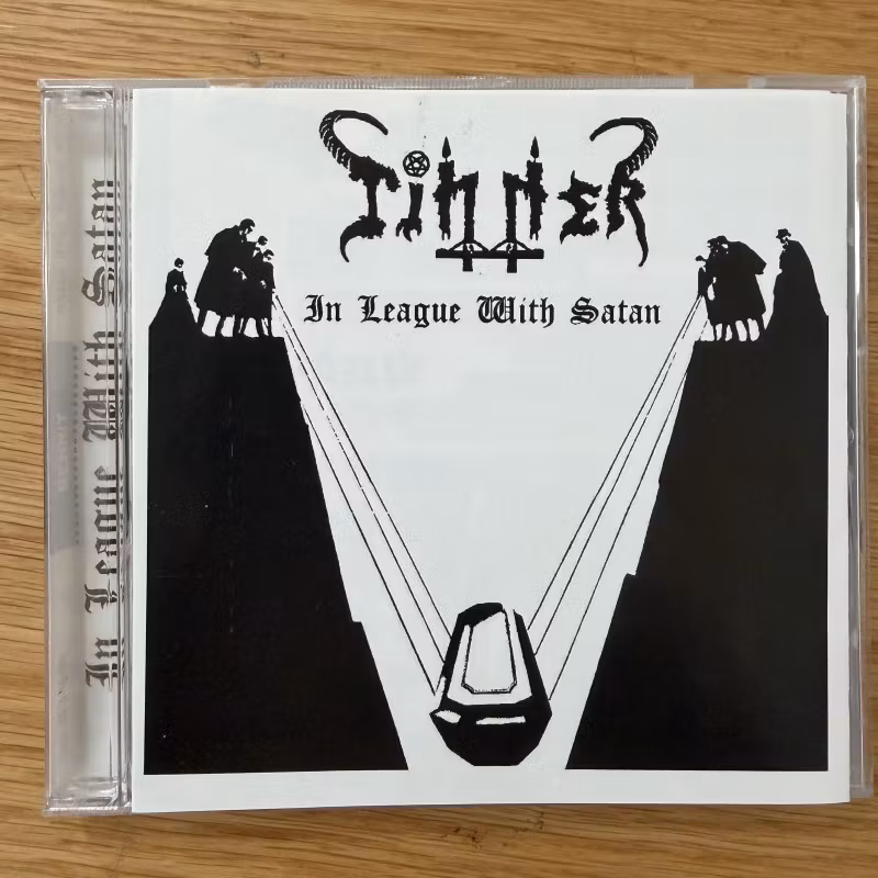TINNER In League With Satan (Mierdas - Mexico original) (NM) CD