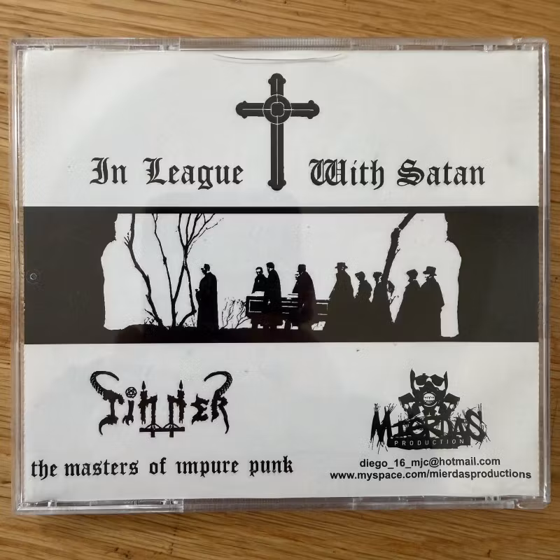 TINNER In League With Satan (Mierdas - Mexico original) (NM) CD