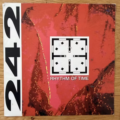 FRONT 242 Rhythm Of Time (Red Rhino - Europe original) (VG+) 7"