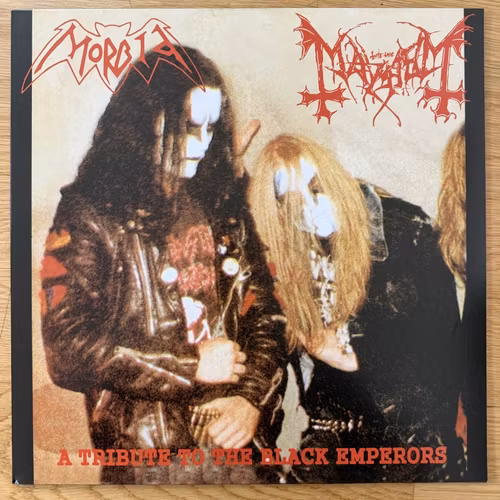 MORBID / MAYHEM A Tribute To The Black Emperors (Land of the Rising Sun - Europe 2012 reissue) (NM) LP