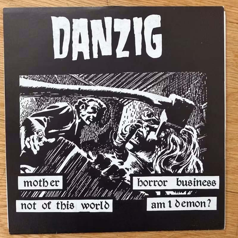 DANZIG Die Die My Darling (No label - Germany original) (EX/VG+) 7"