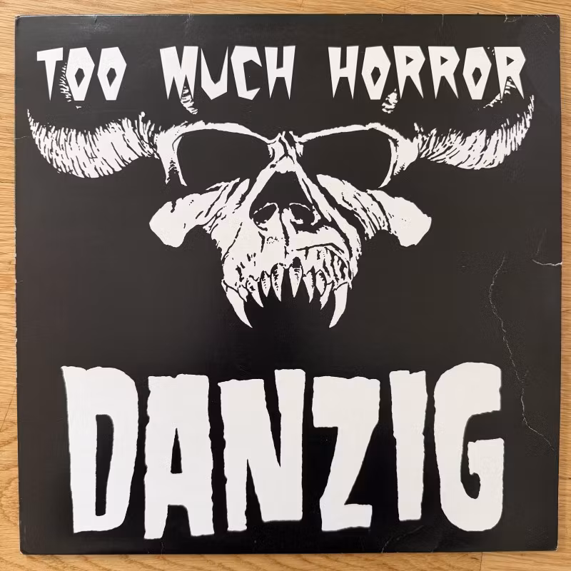 DANZIG Too Much Horror (No label - Sweden original) (VG/VG+) LP