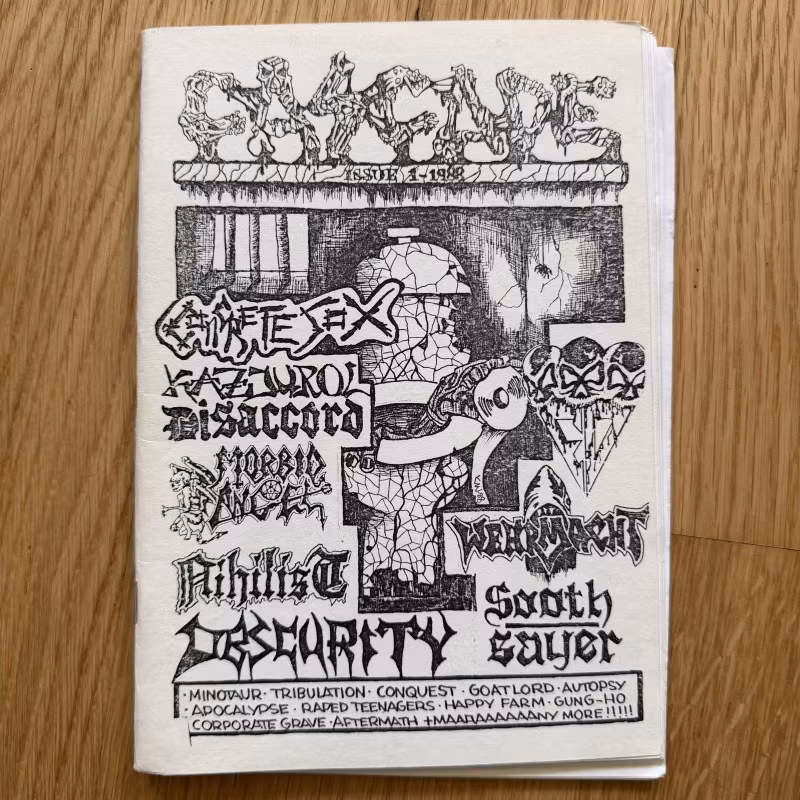 CASCADE #1 1988 (EX) FANZINE