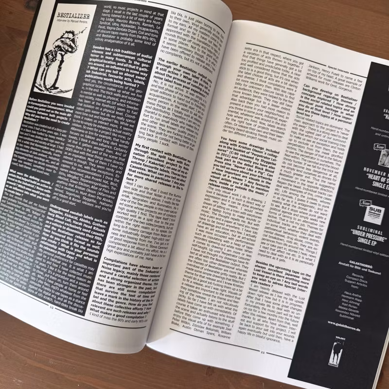 SPECIAL INTERESTS #8 (Finland reissue) (NM) MAGAZINE