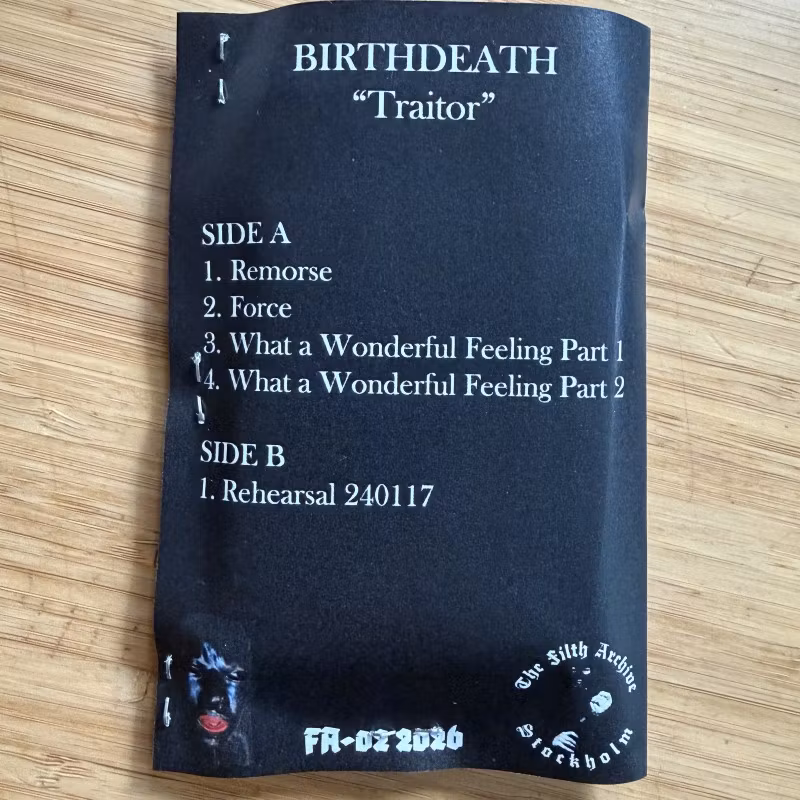 BIRTHDEATH Traitor (The Filth Archive - Sweden original) TAPE
