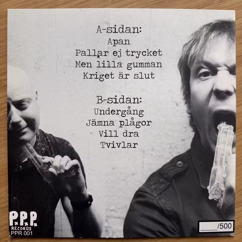 SPOTLICKS Spott, Bett & Tårar (P.P.P. - Sweden original) (EX) 10"