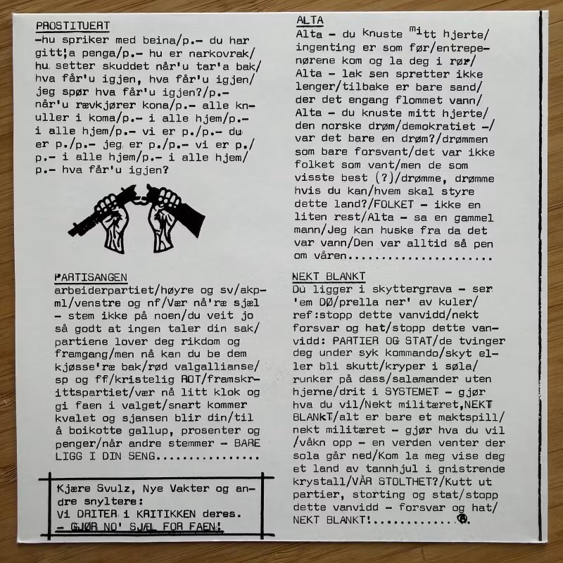 AKUTT-80 Akutt-80 (No Plan - Germany reissue) (NM) 7"