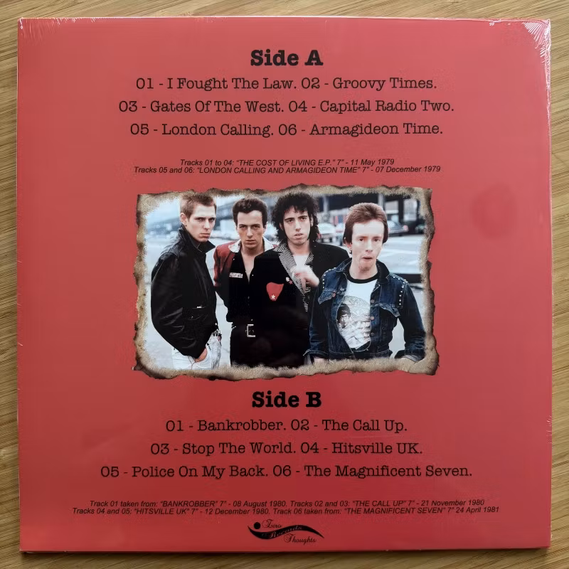 CLASH, the I Live By The River: The Singles 1979-1981 (Zero Thoughts - Europe original) (SS) LP