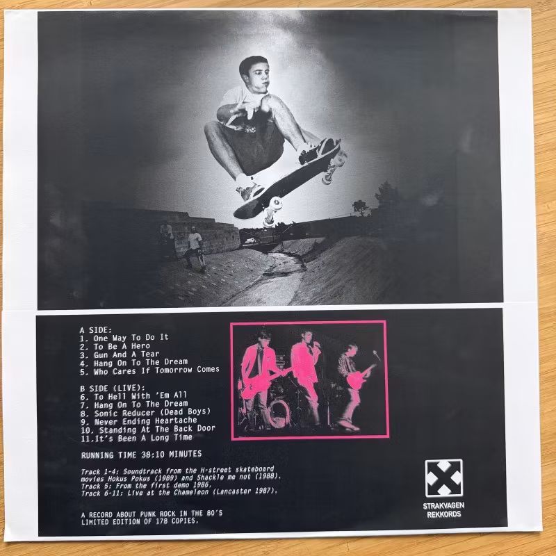 KIRK & THE JERKS Hang On To The Dream (Strakvagen Rekkords – Scandinavia original) (NM) LP
