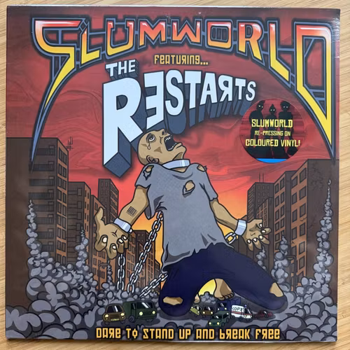 RESTARTS, the Slumworld (Papagájův Hlasatel - Czech Republic reissue) (SS) LP