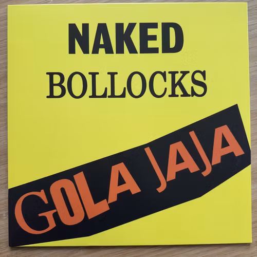 GOLA JAJA Naked Bollocks (Clear vinyl) (Ne! - Sweden original) (NM) LP+CD
