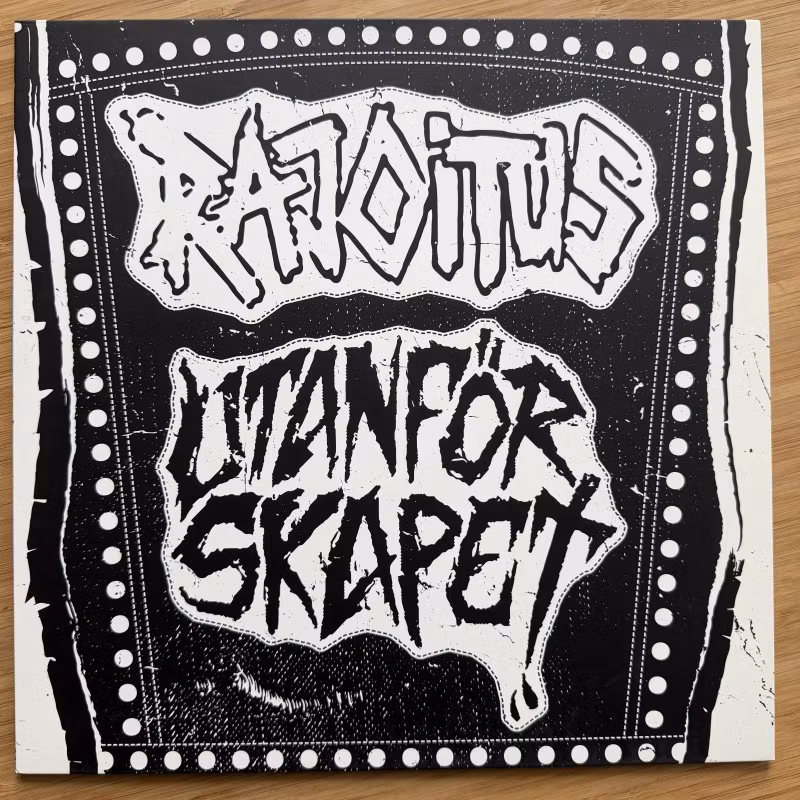 RAJOITUS / UTANFÖRSKAPET Livet Verkar Meningslöst Igen (Fight Back - Sweden original) (NM) LP