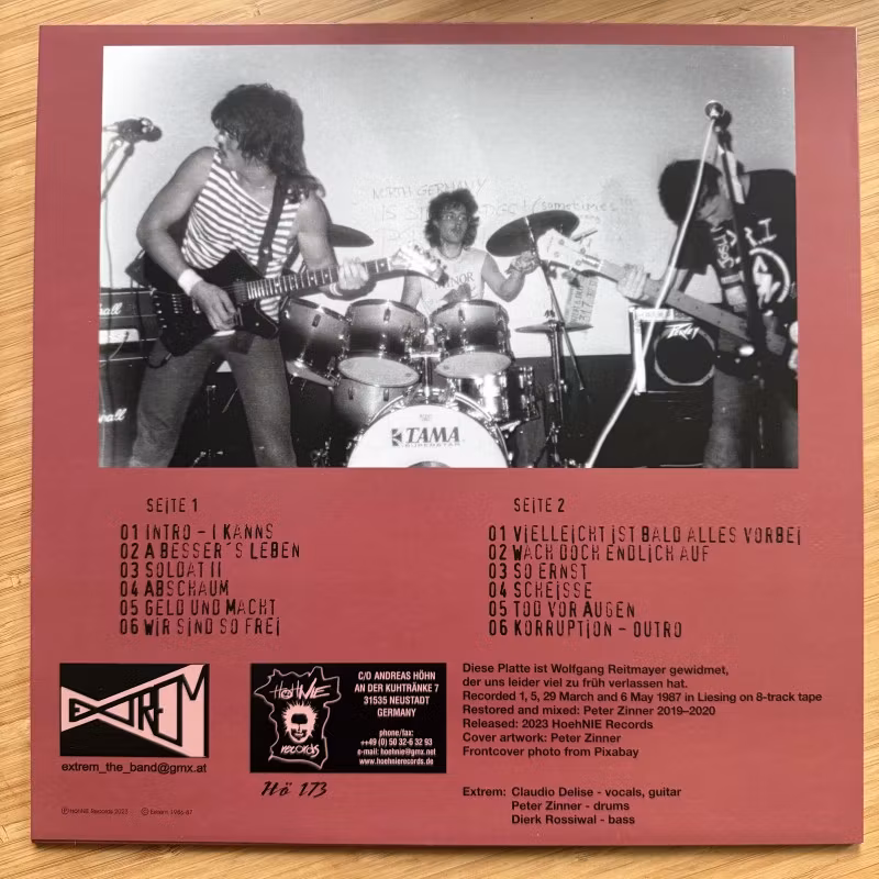 EXTREM Wach Doch Endlich Auf! (Höhnie - Germany original) (NM) LP