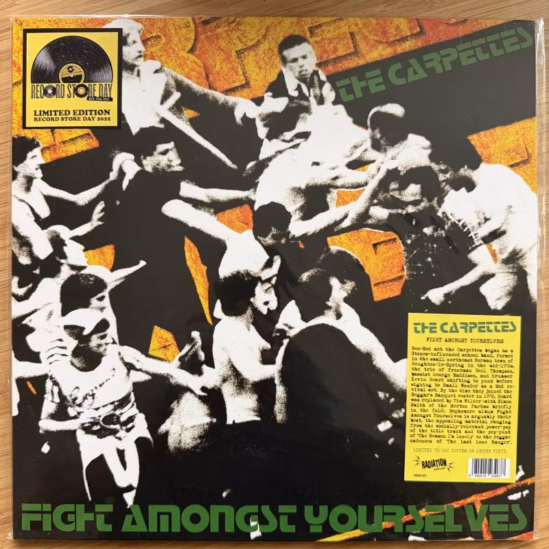 CARPETTES, the Fight Amongst Yourselves (Green vinyl) (Radiation - Italy reissue) (NM) LP